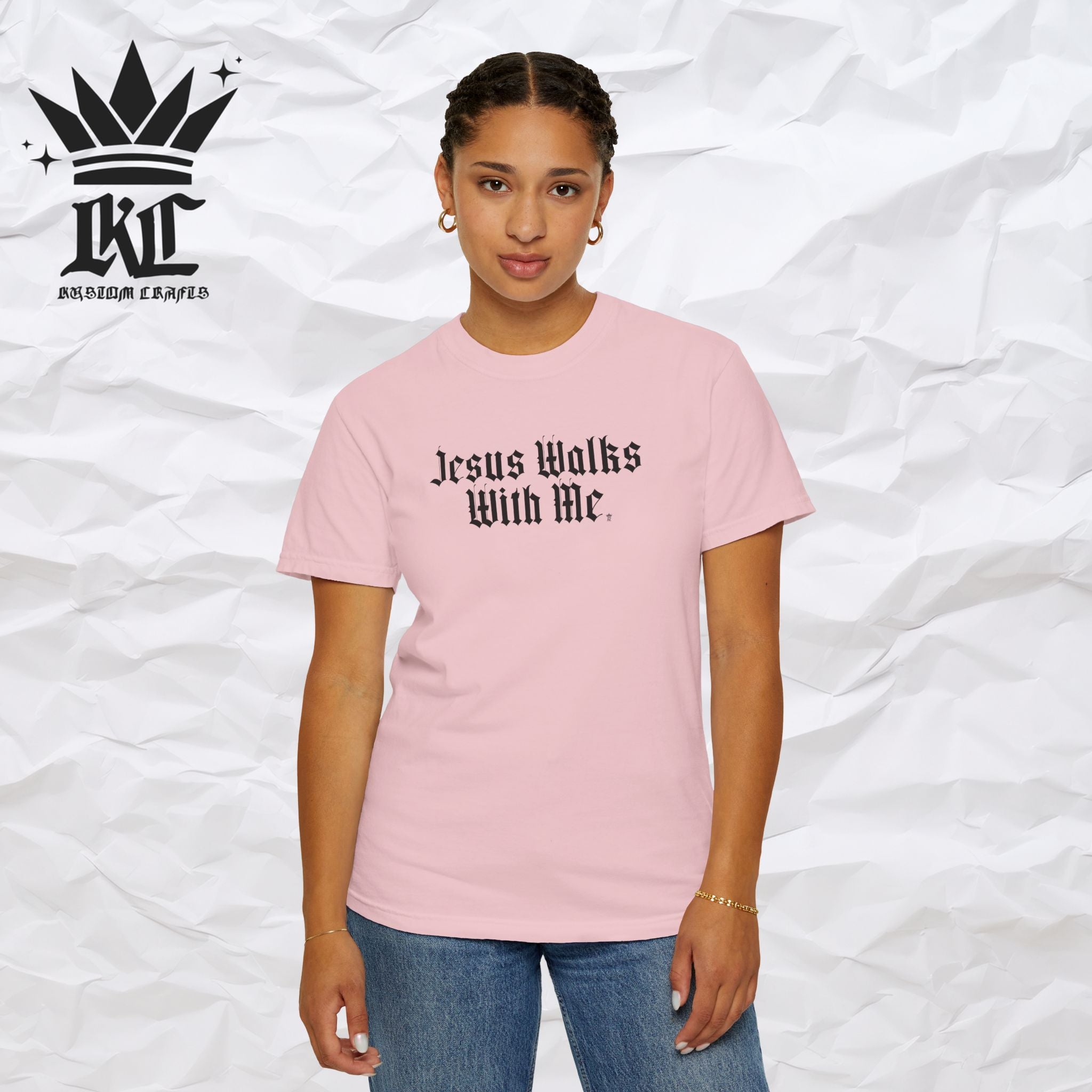 Jesus Walks with Me - Tee