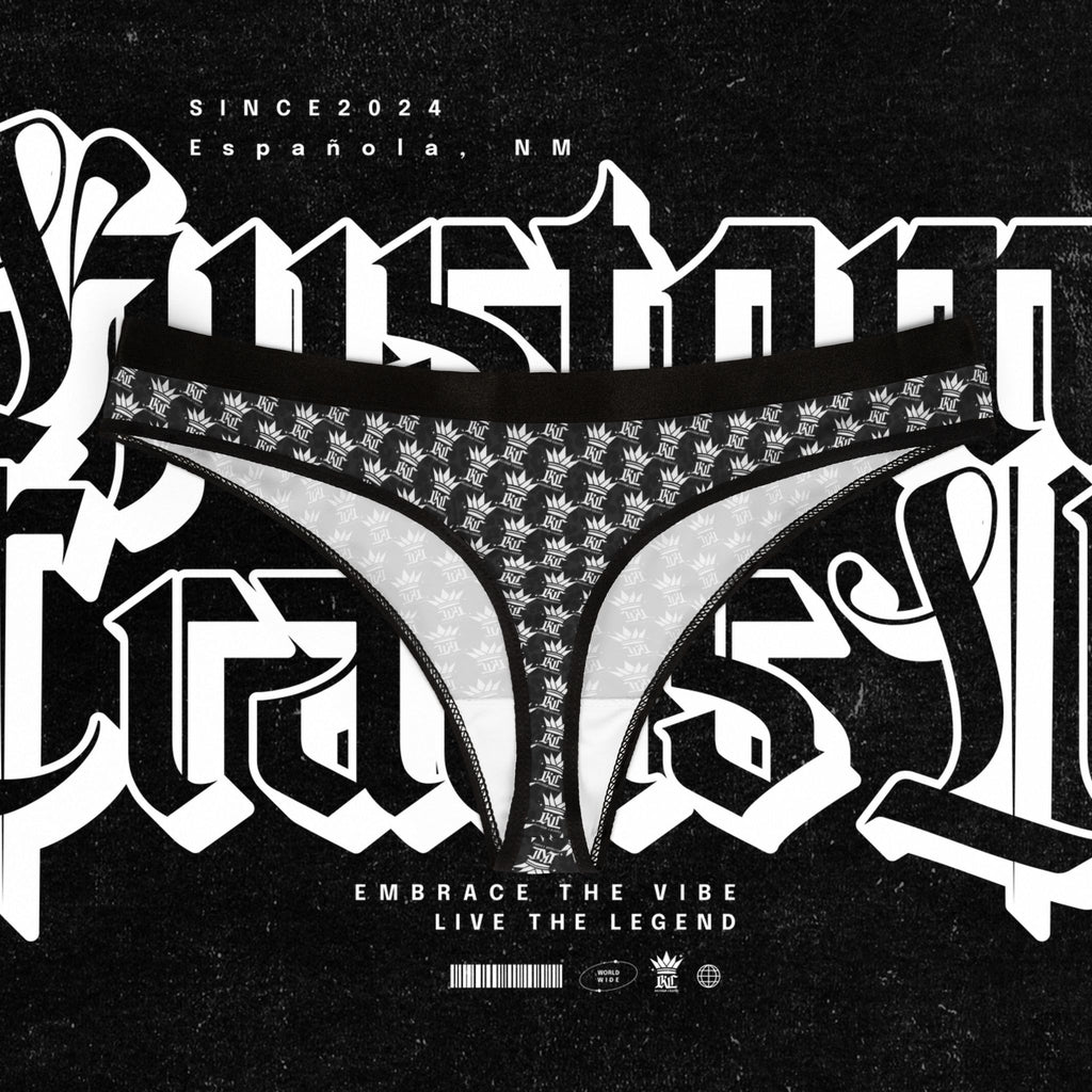 Kustom Crafts Logo Print Thong