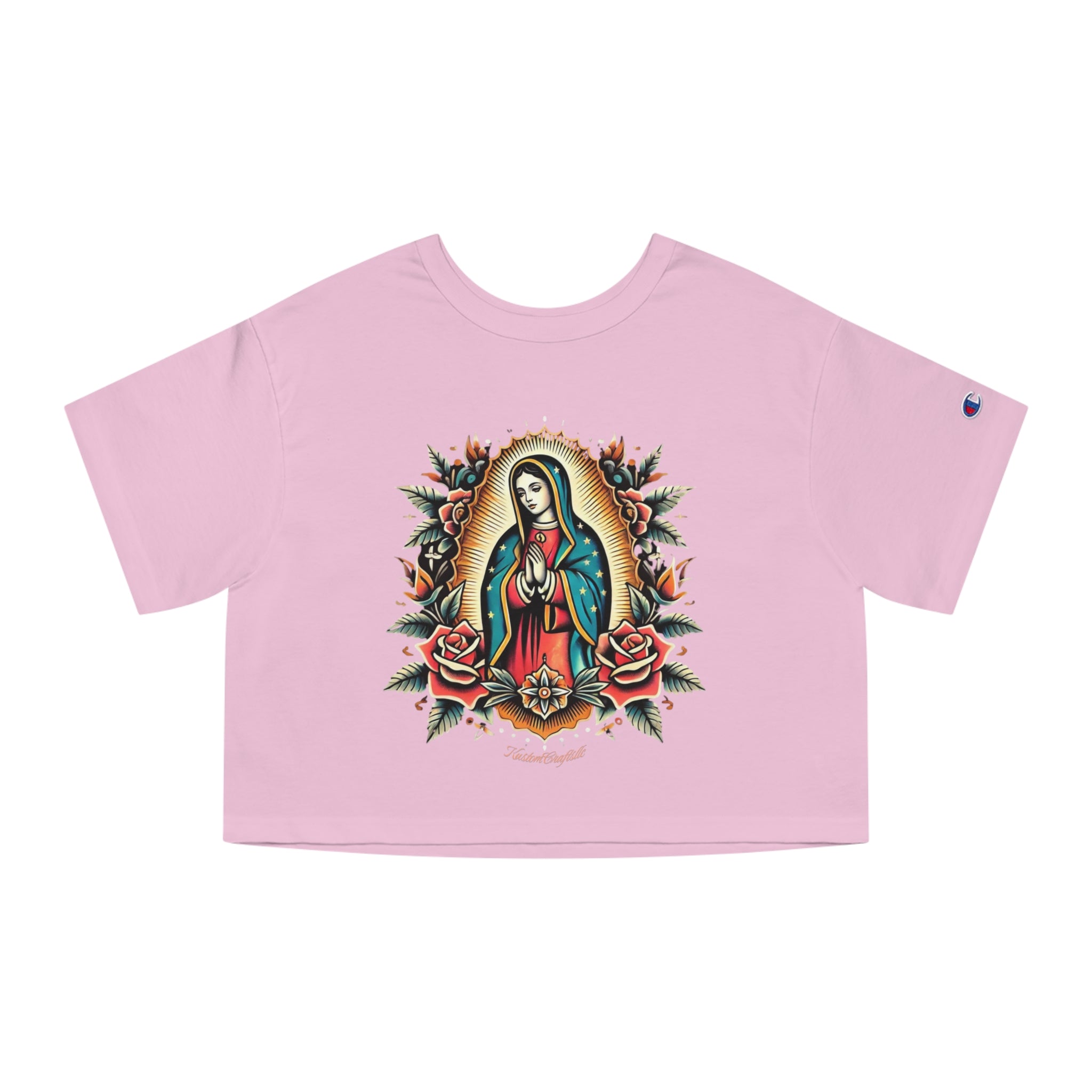 Virgen De Guadalupe - Cropped Tee