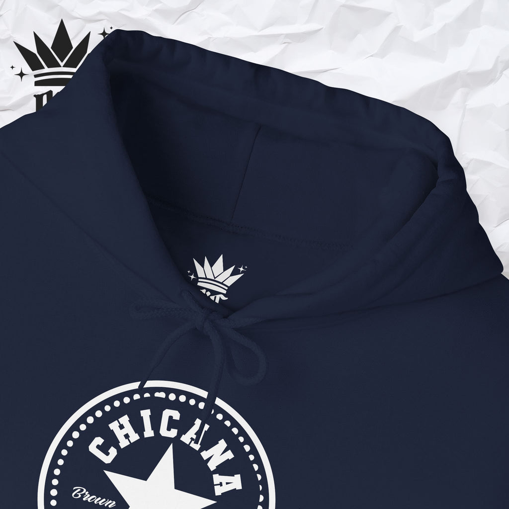 Chicana All Star Hoodie — Vintage Latina Pride Sweatshirt