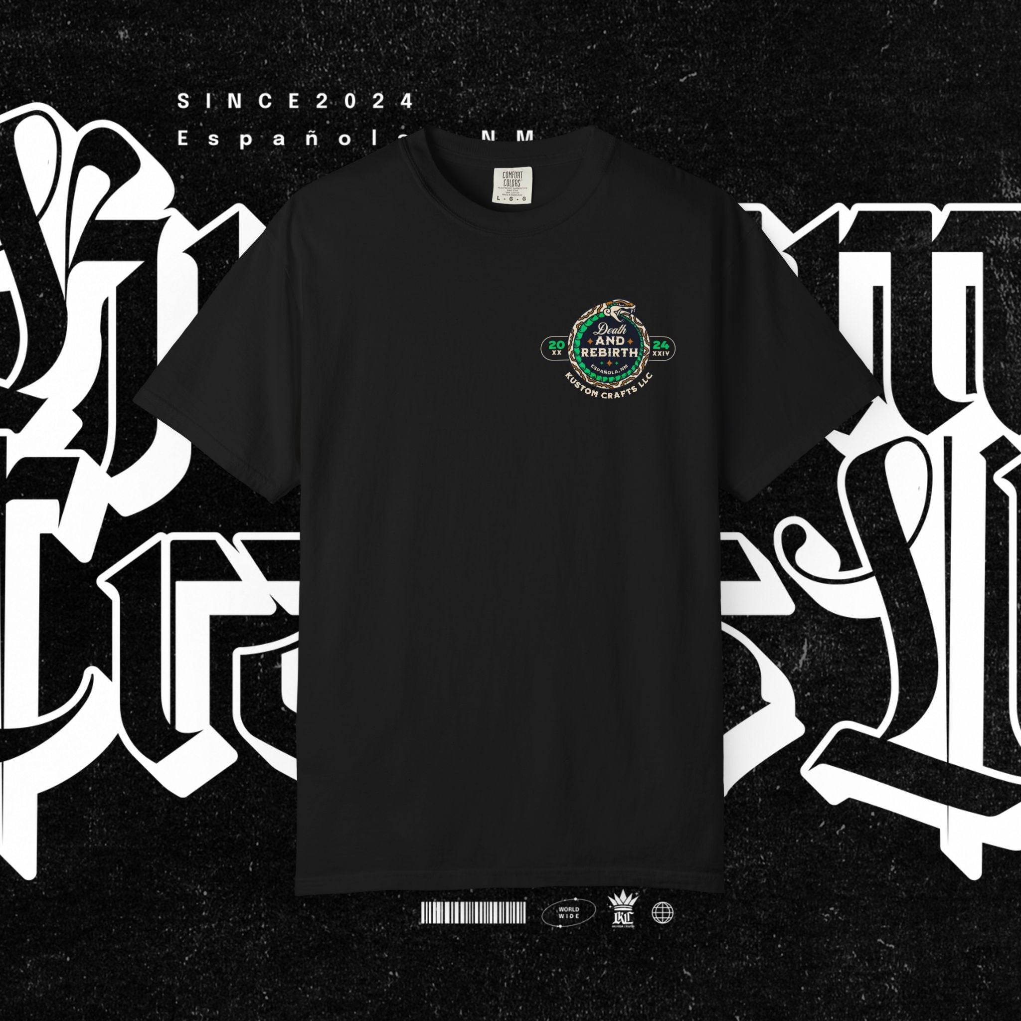 Death and Rebirth Snake Graphic Tee