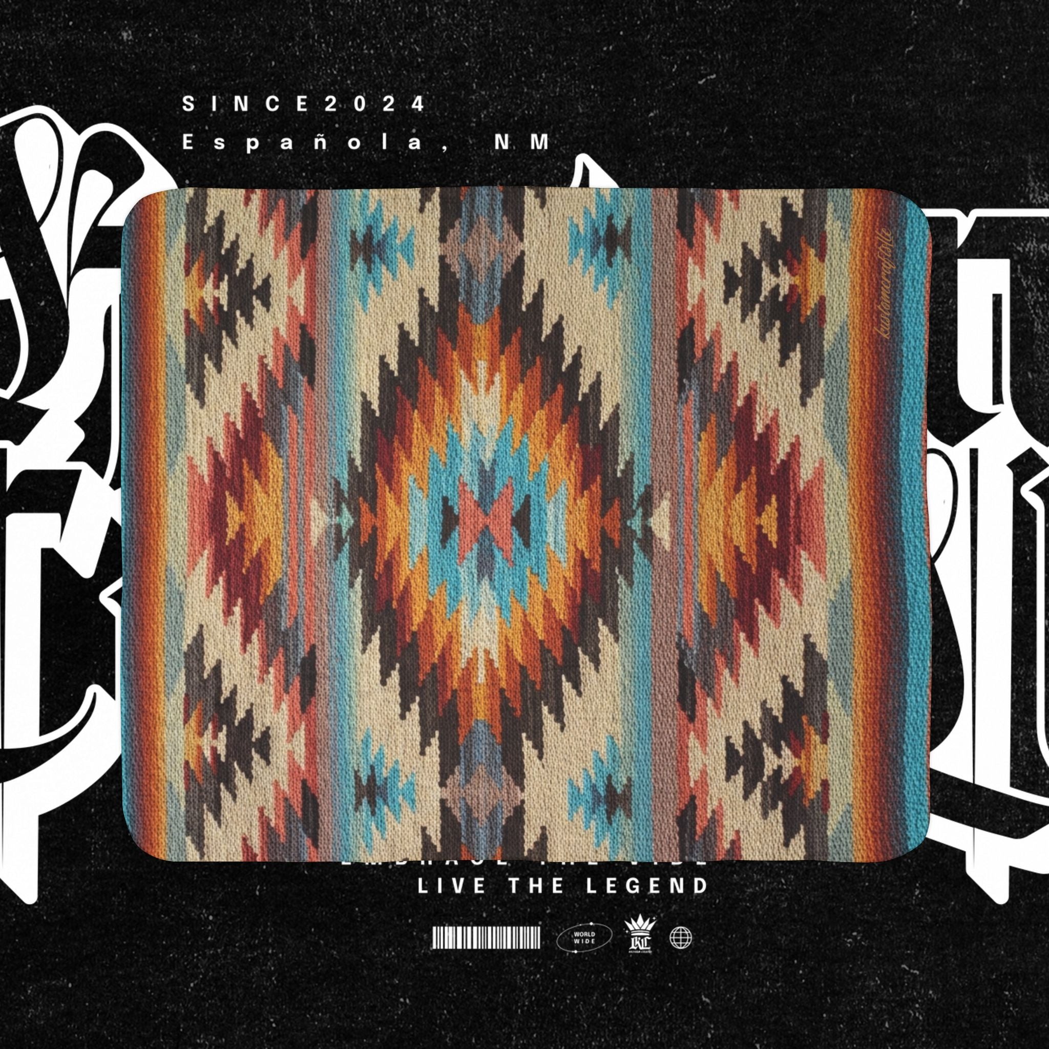 Southwest Fleece - Sherpa Blanket