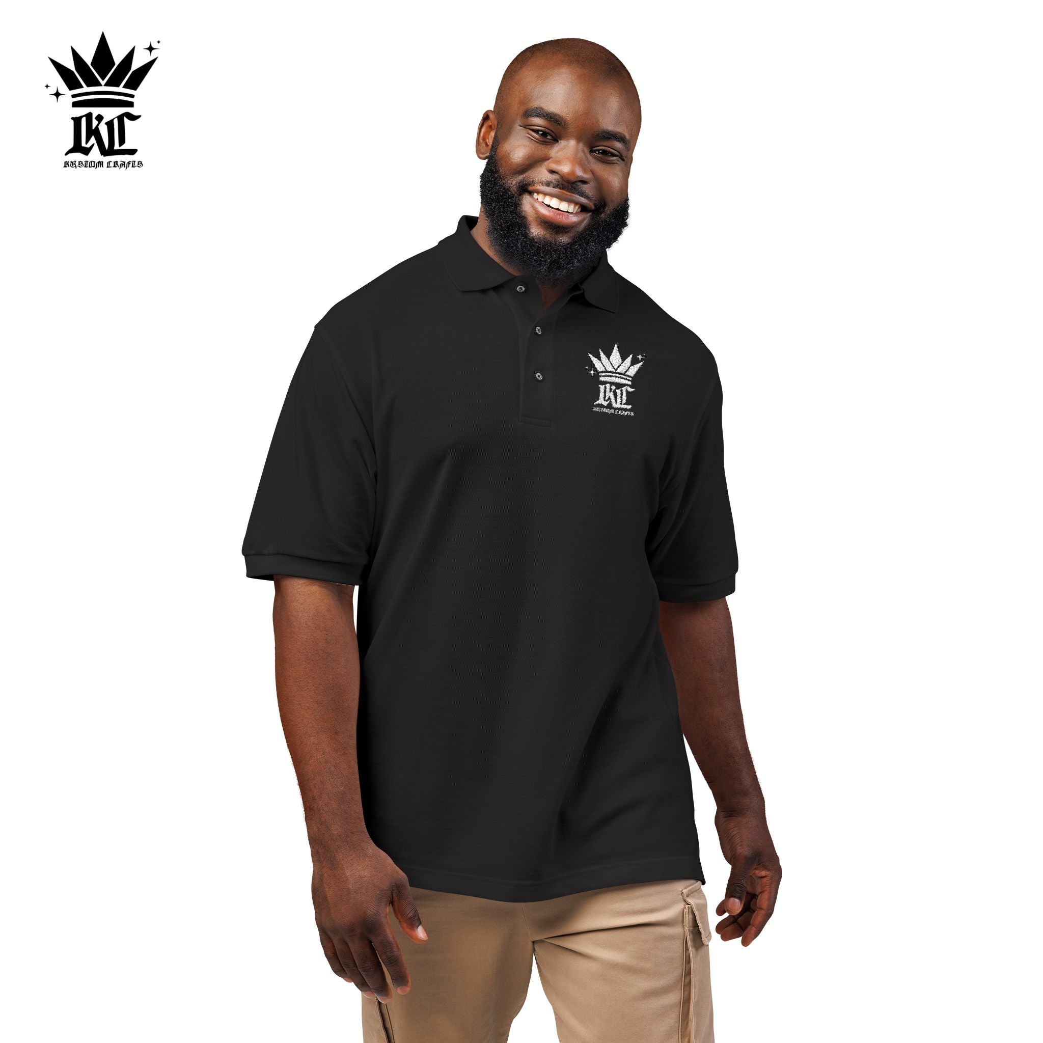 Custom Embroidered Logo Polo Shirt