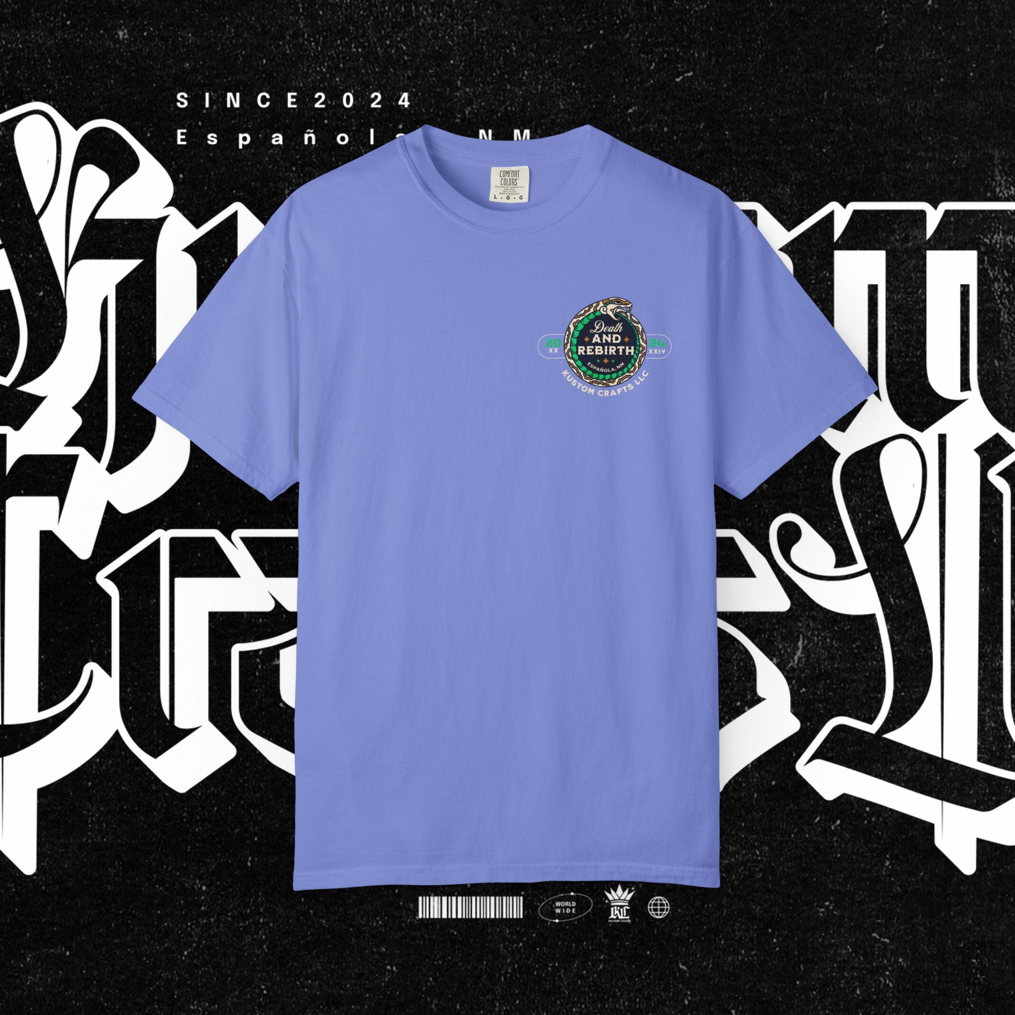 Death and Rebirth Snake Graphic Tee