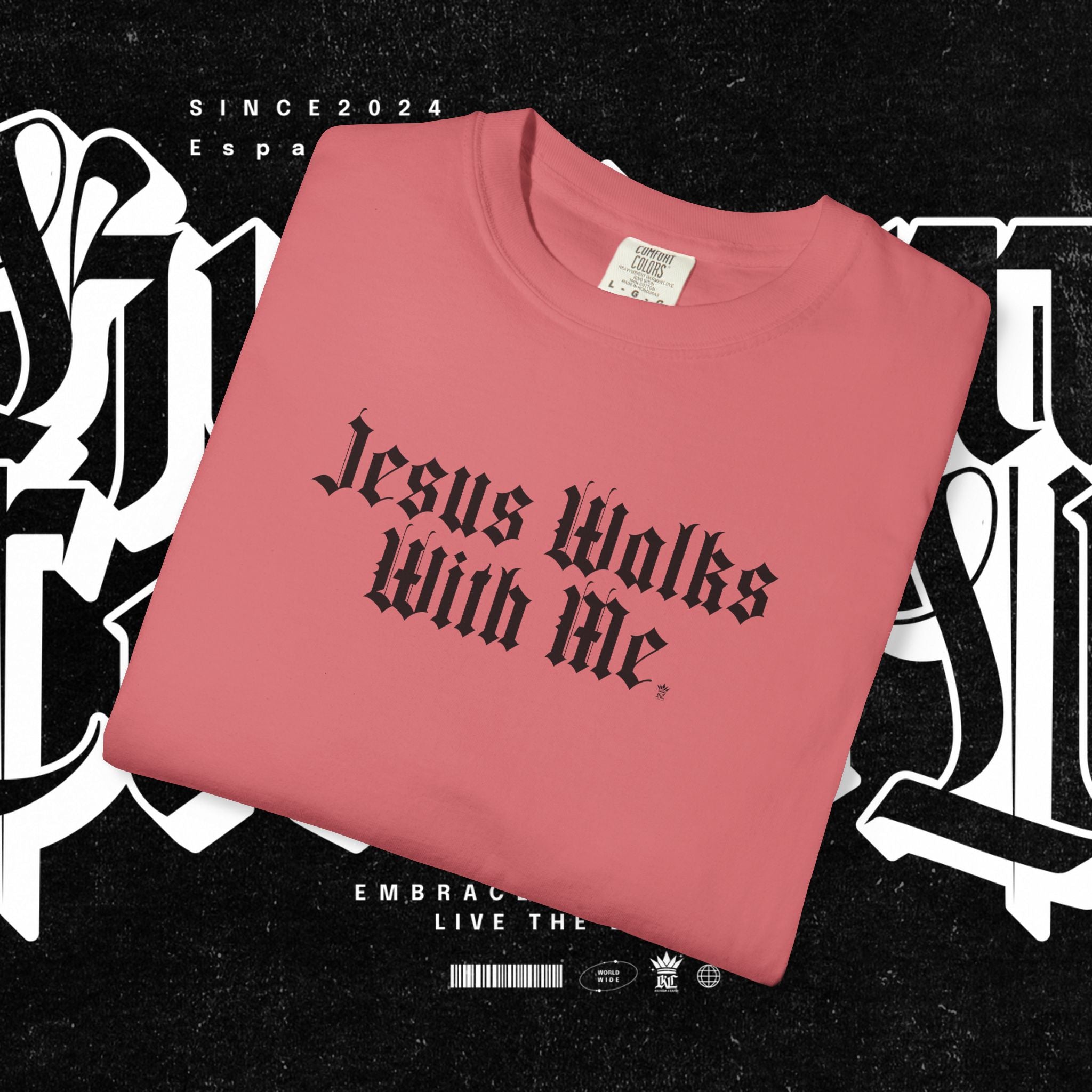 Jesus Walks with Me - Tee