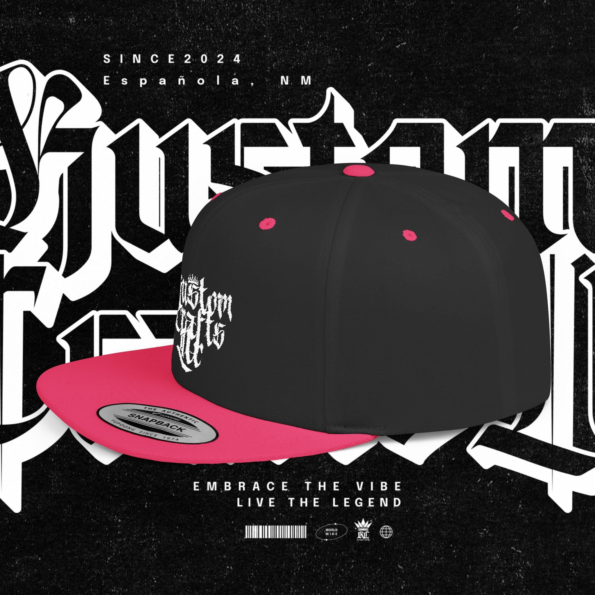 Kustom Crafts LLC - Embroidery Hat