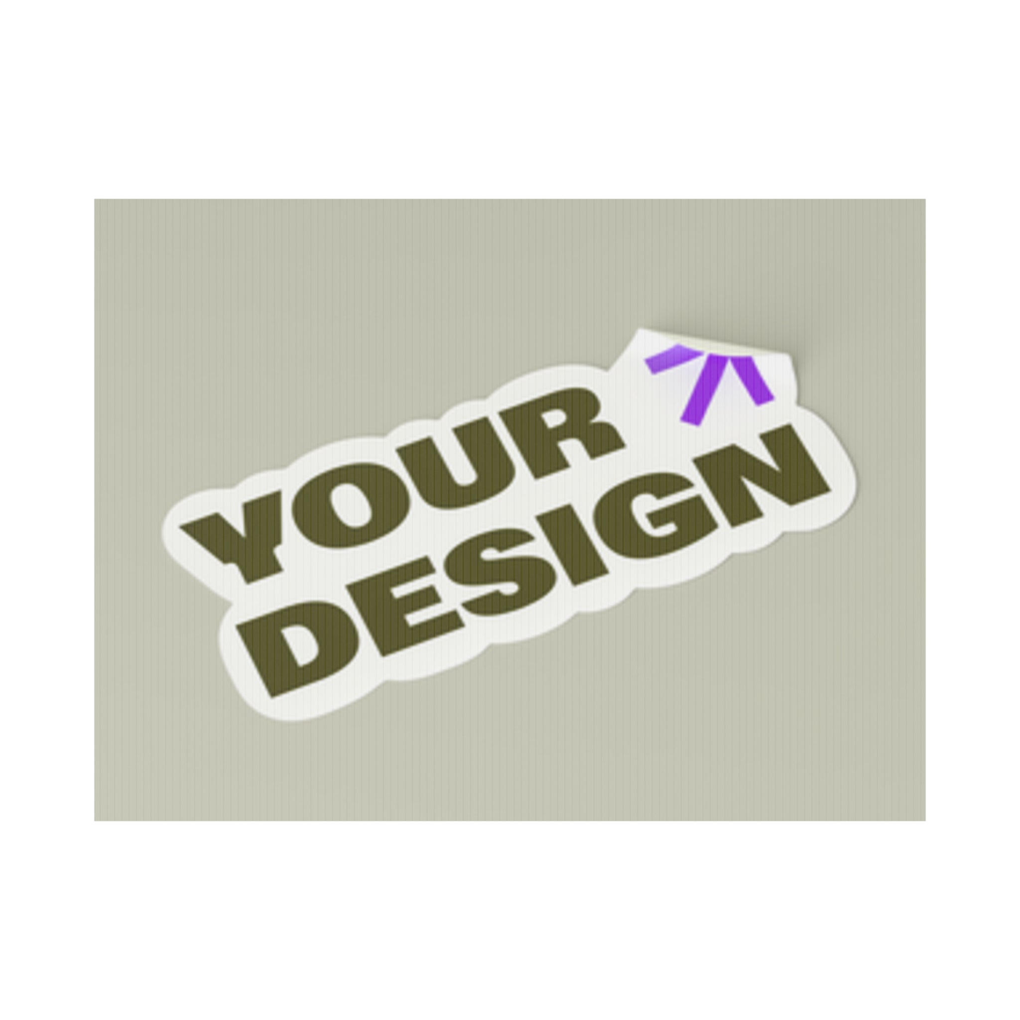 Custom Plastic Yard Sign – Personalized Outdoor Signage for Events, Real Estate, and Promotions