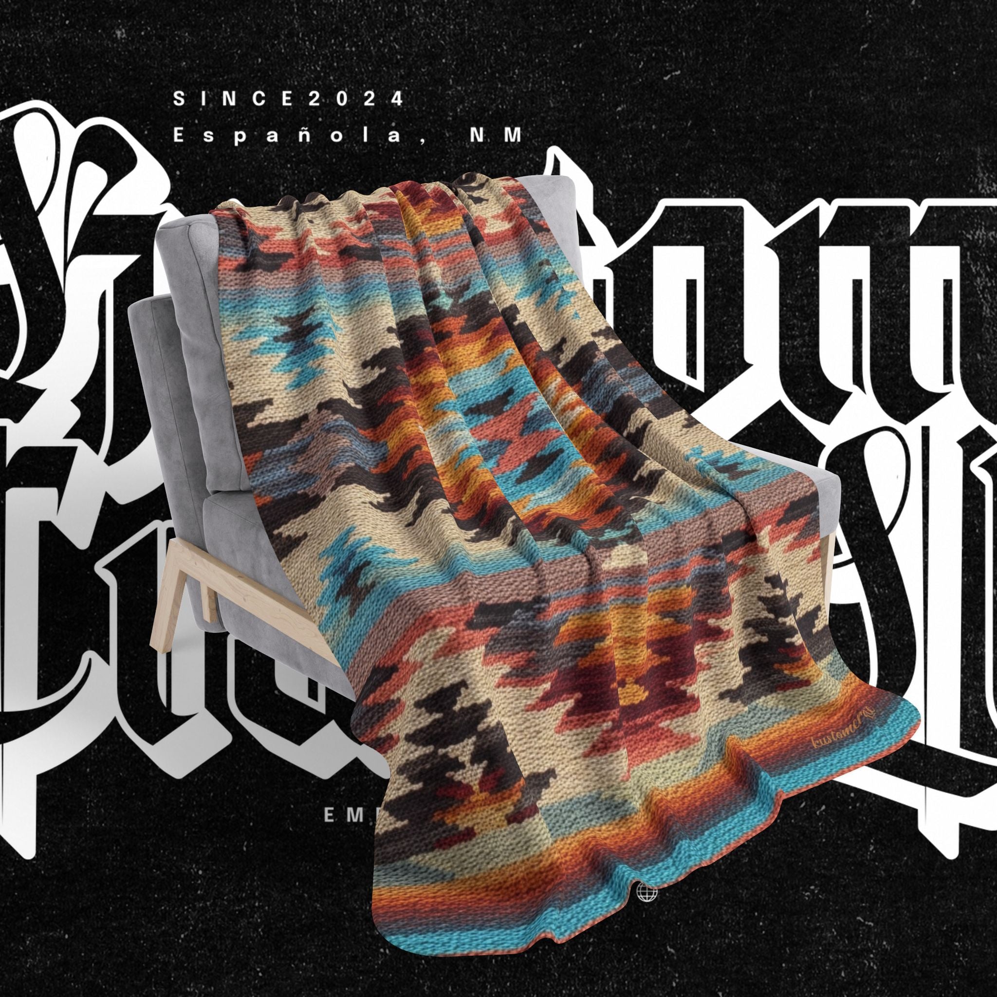 Southwest Fleece - Sherpa Blanket