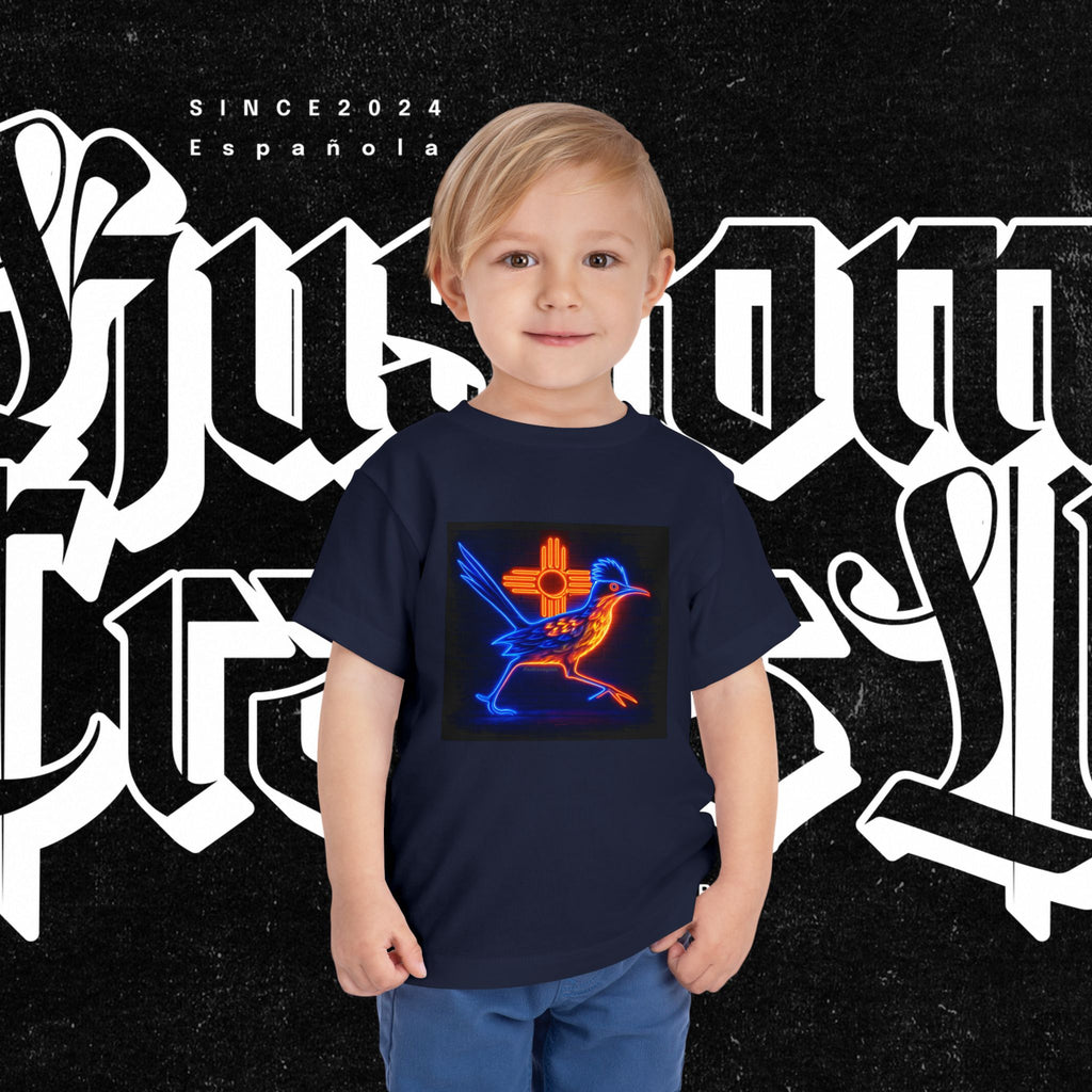 Neon Roadrunner New Mexico - Toddler Tee