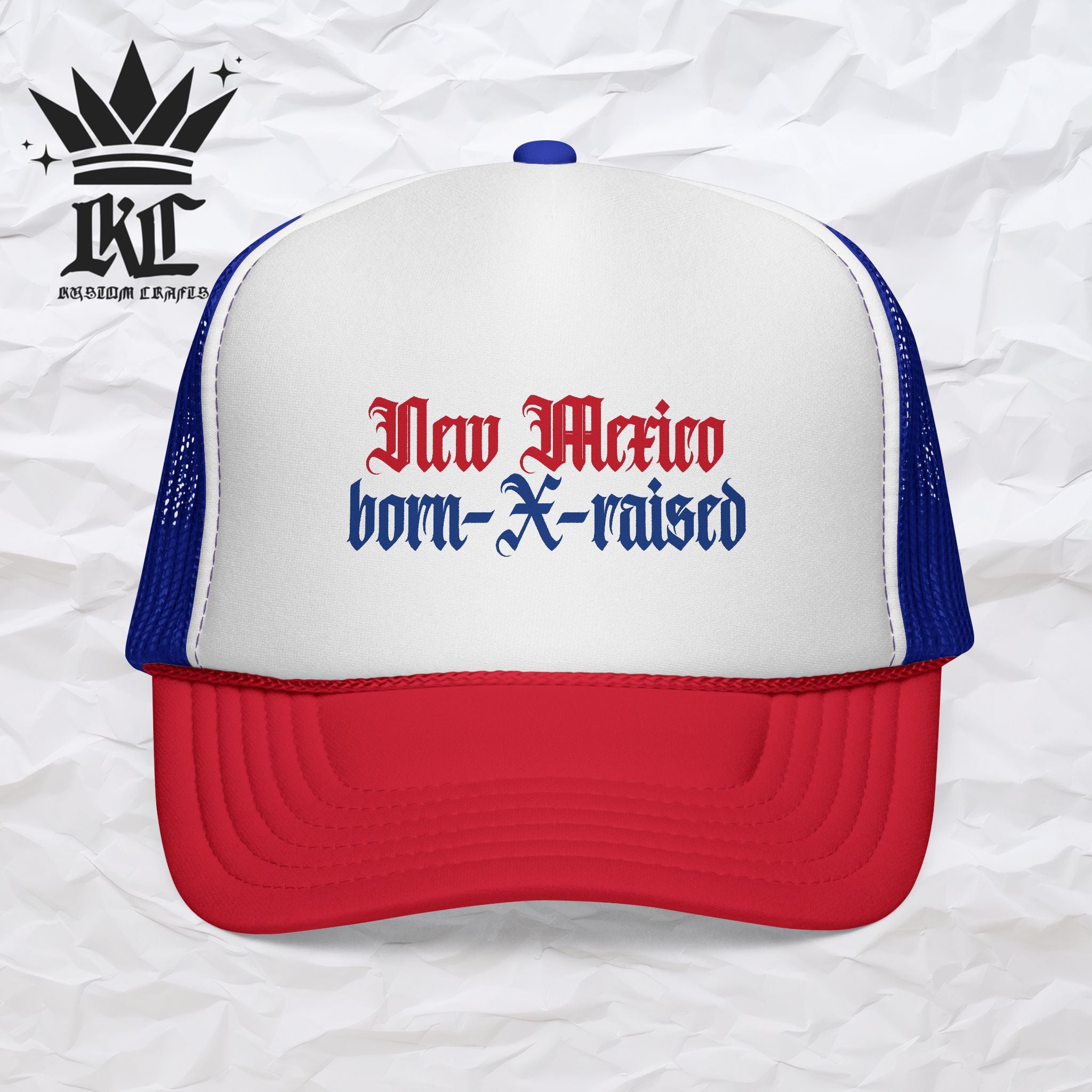 New Mexico Born & Raised Trucker Cap