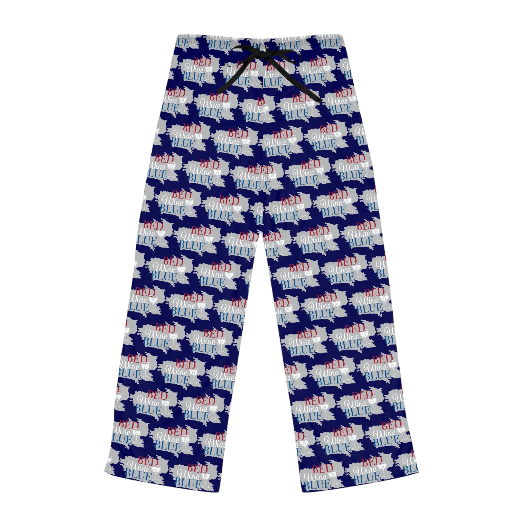 Bed Wine Blue - Pajama Pants