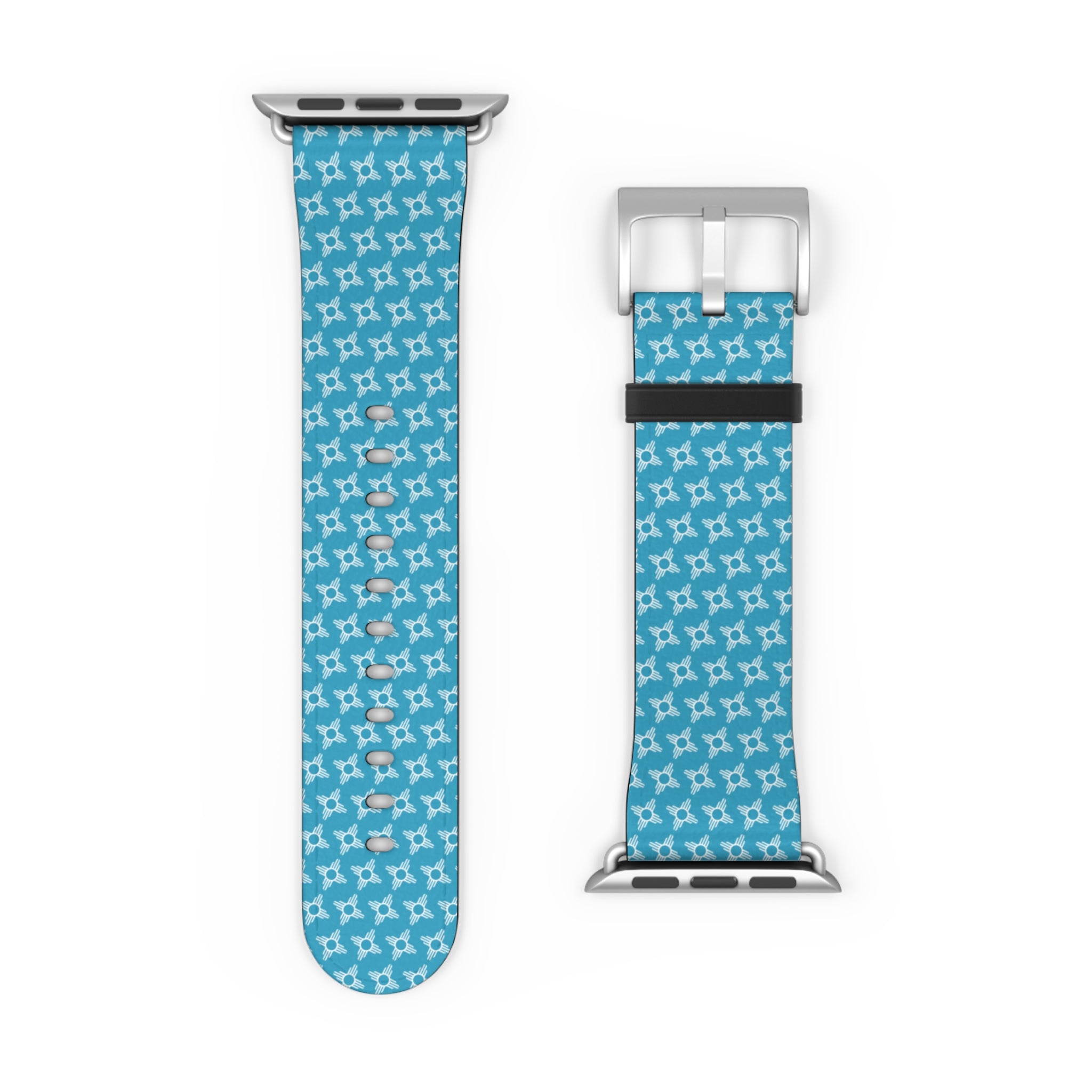 Zia Pattern Turquoise Watch Band