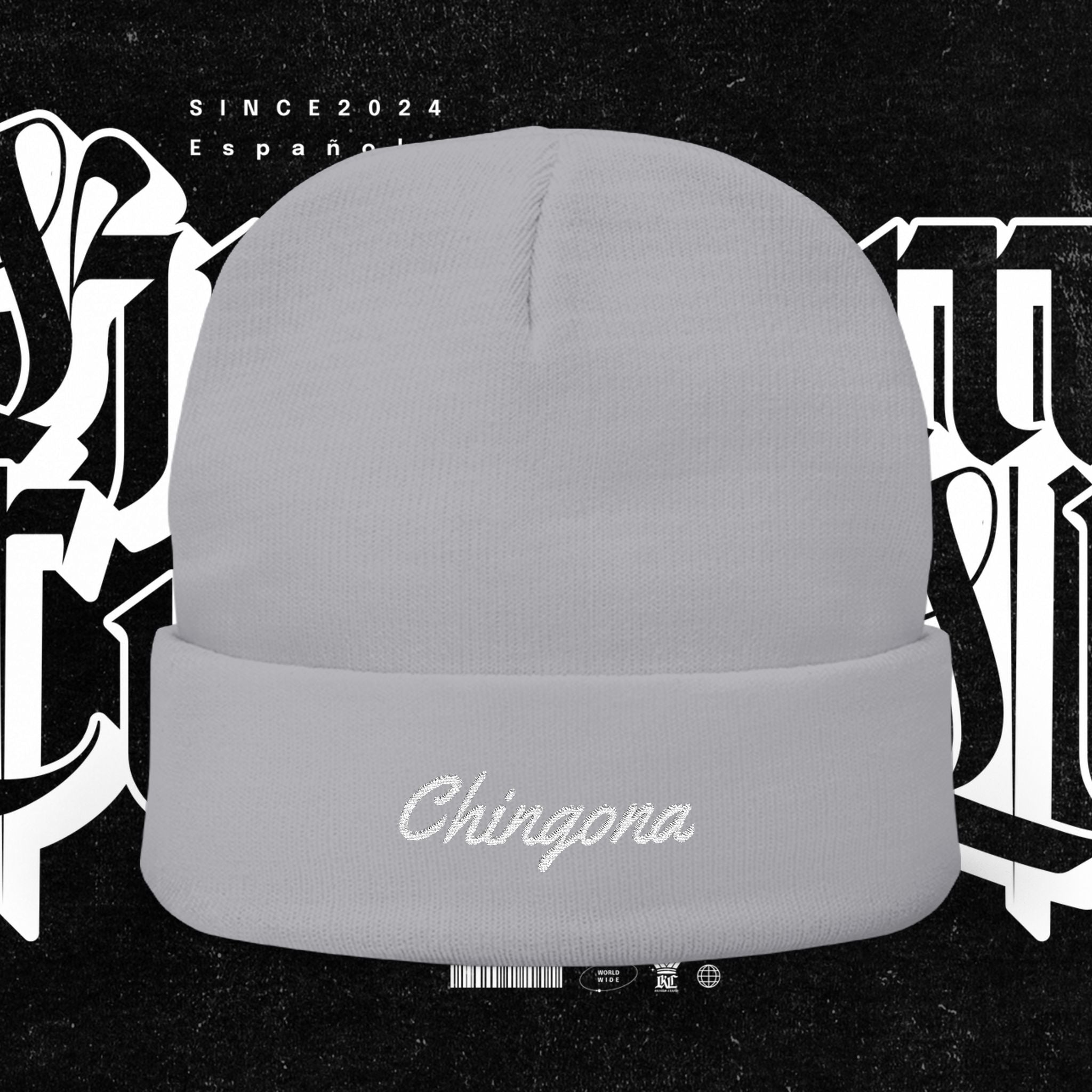 Chingona - Embroidery Beanie