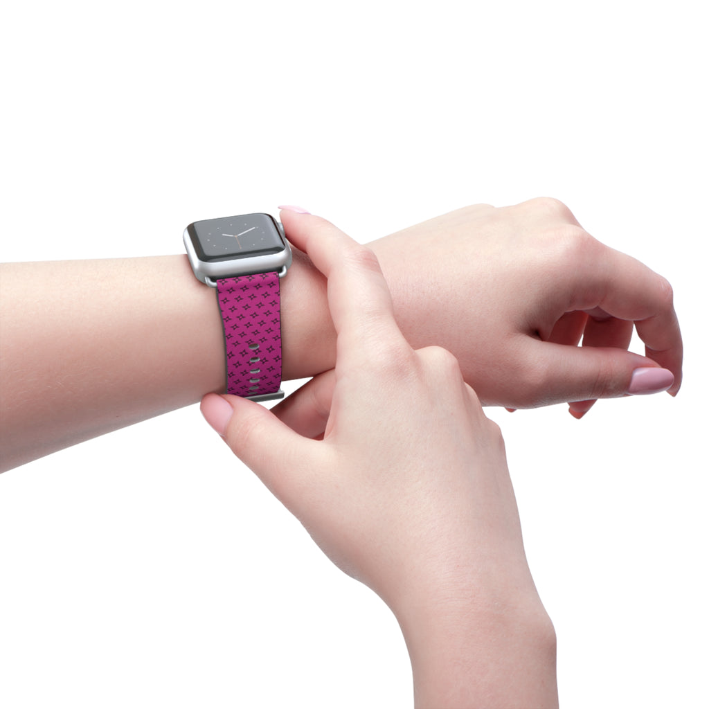Zia Pattern Pink Watch Band