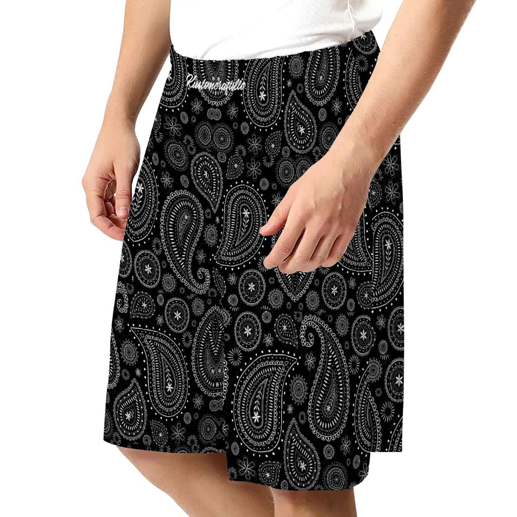 Men's Knee-Length Pajama Shorts