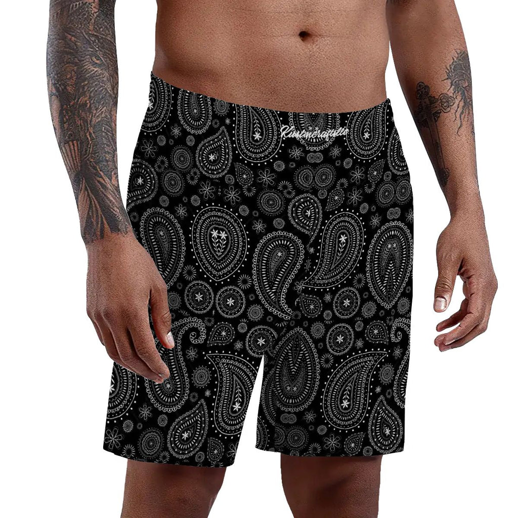 Men's Knee-Length Pajama Shorts
