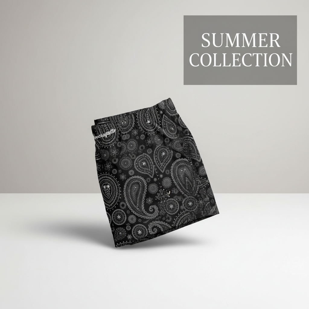 Men's Knee-Length Pajama Shorts