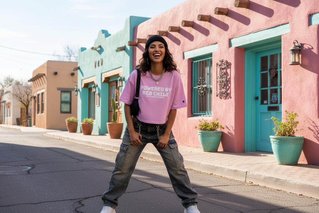 Pink Candy Cropped Tee - Vibrant Style
