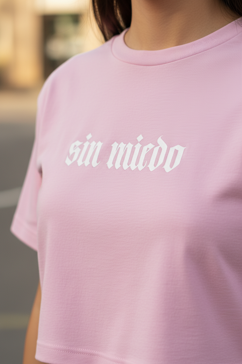 Pink Candy Sin Miedo Close-up