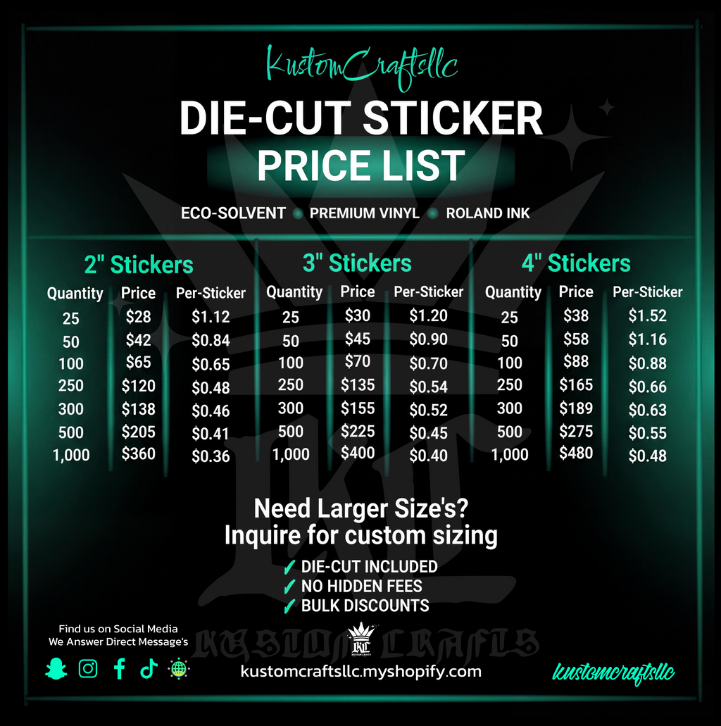 Custom Vinyl Stickers