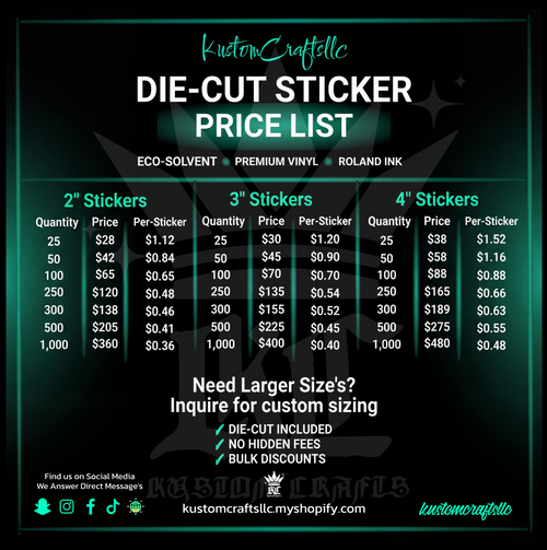 Custom Vinyl Stickers