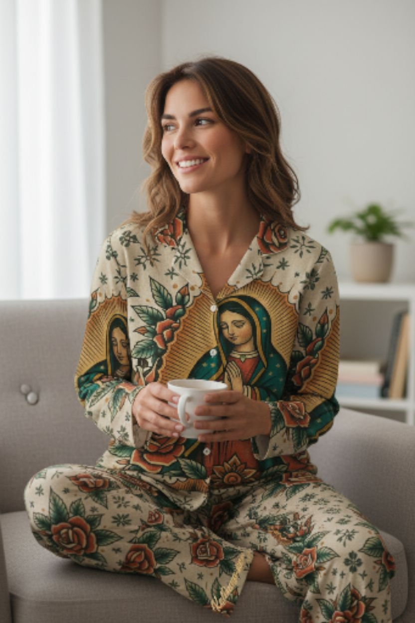 Virgen De Guadalupe - Women's PJ Set