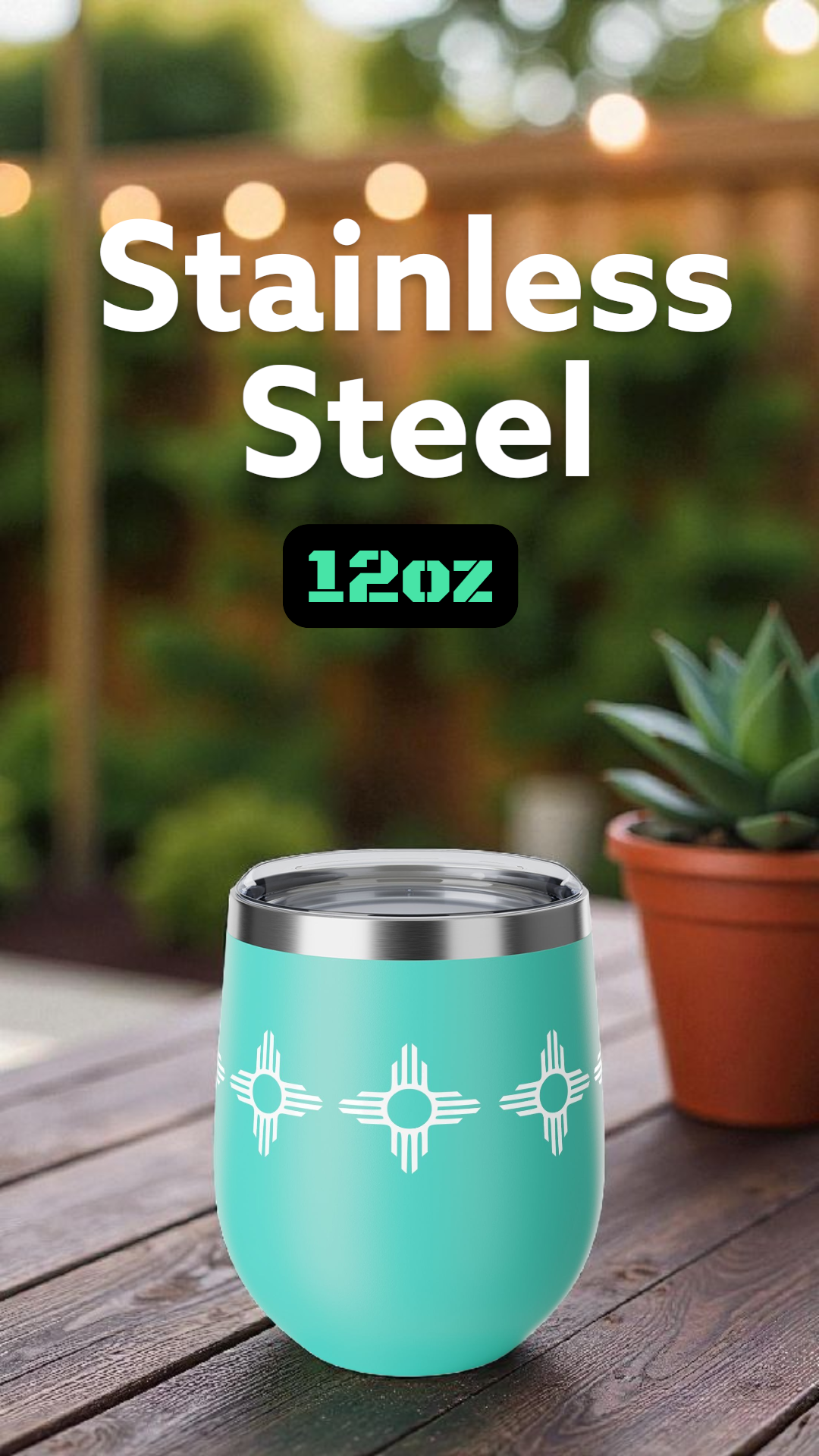 Southwest Stainless-Steel Cup