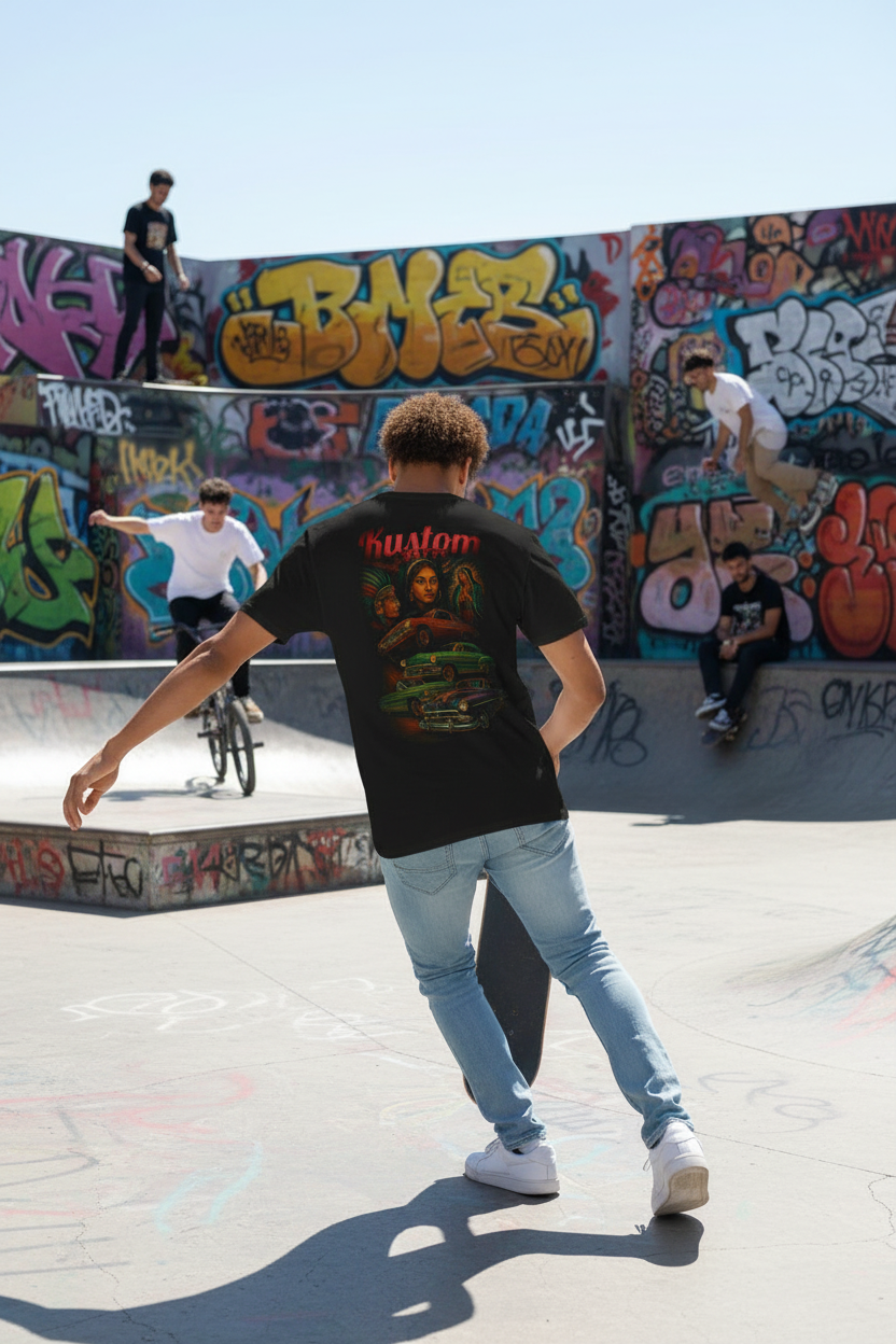 Skate Park Back Mockup